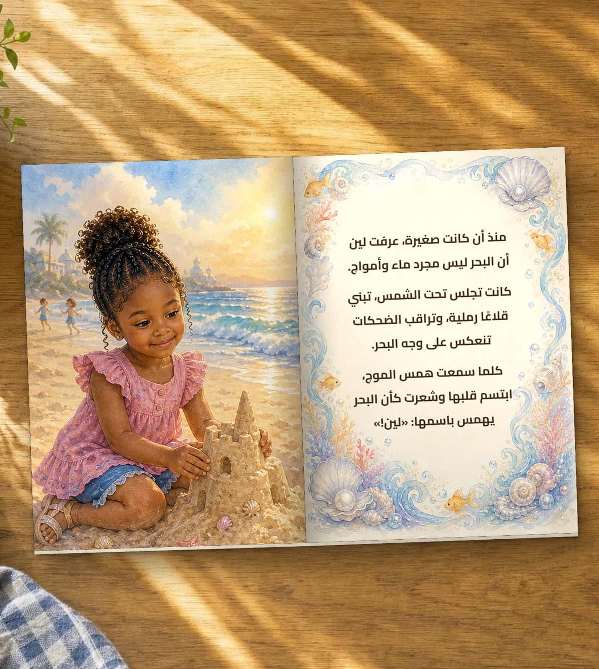 A page of the story