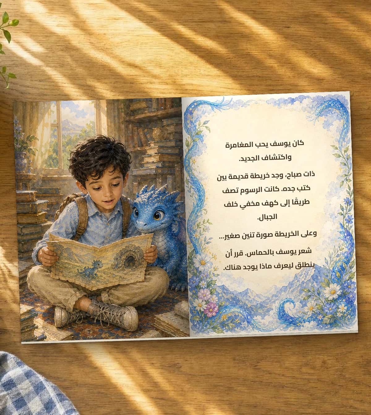 صفحة من القصة