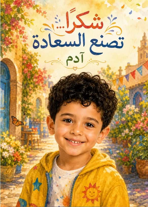 شكرًا... تصنع السعادة