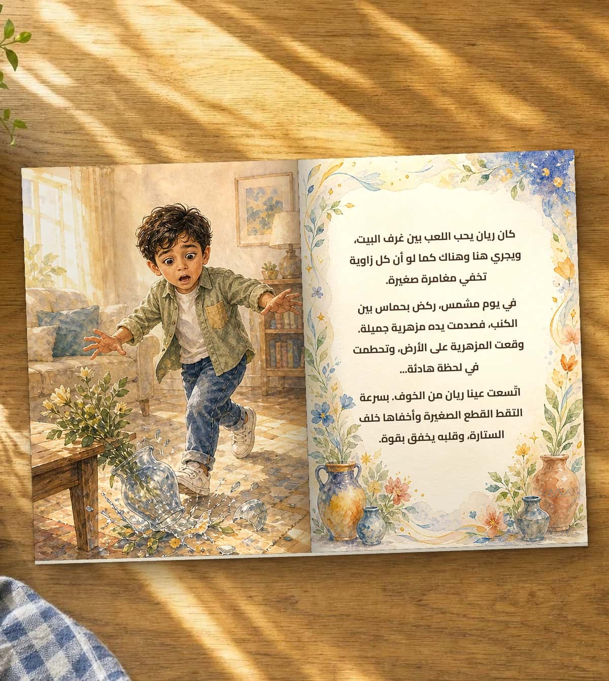 A page of the story