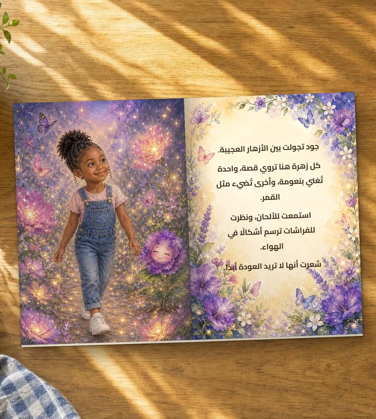 A page of the story