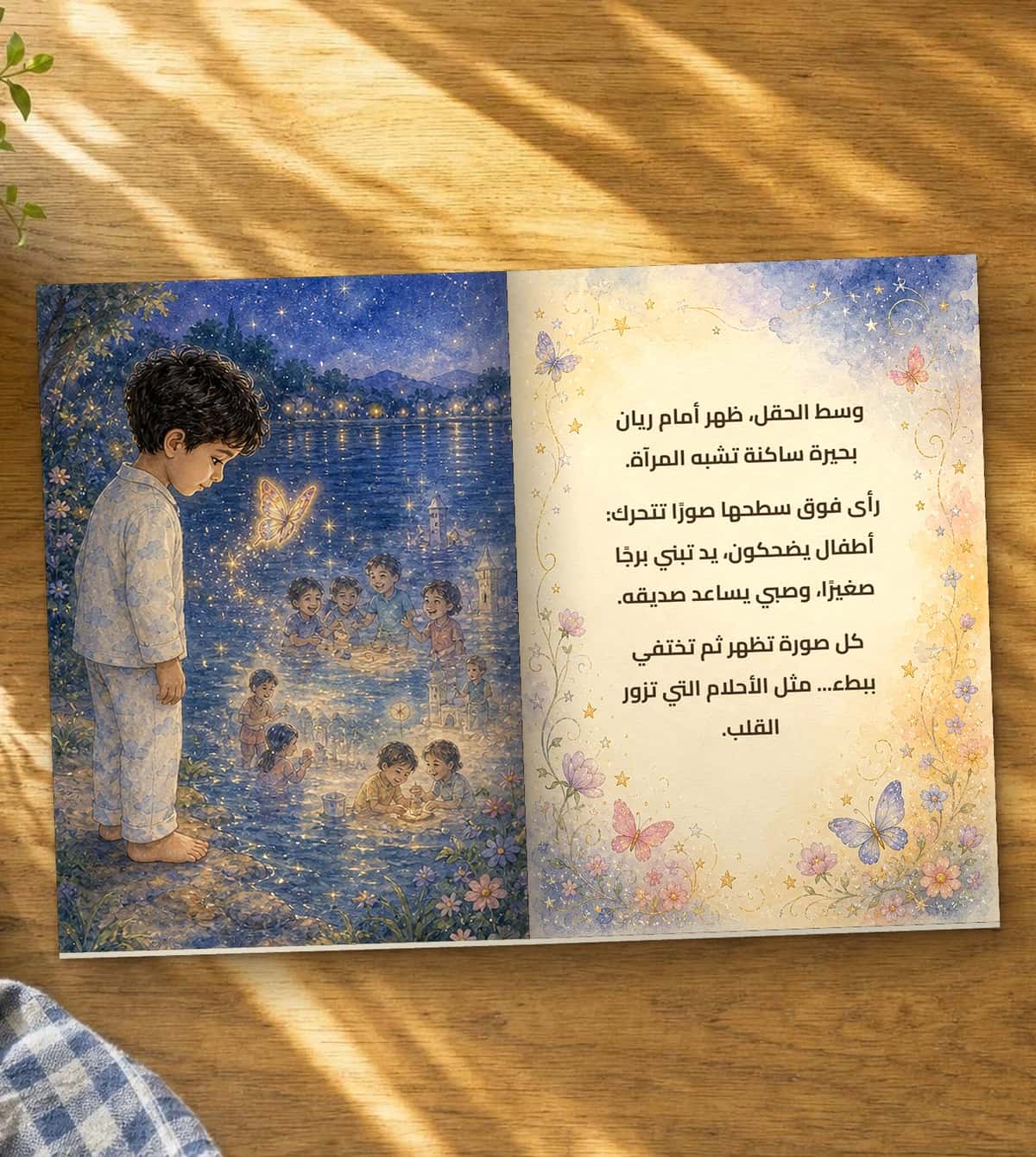 A page of the story