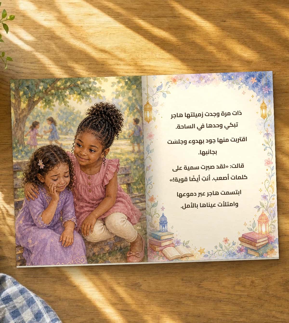 A page of the story