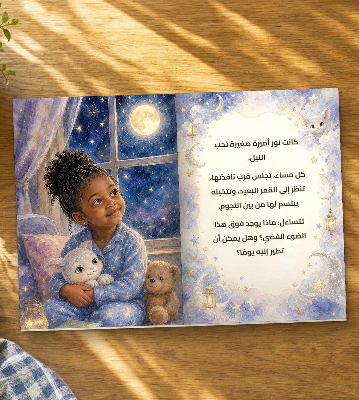 A page of the story