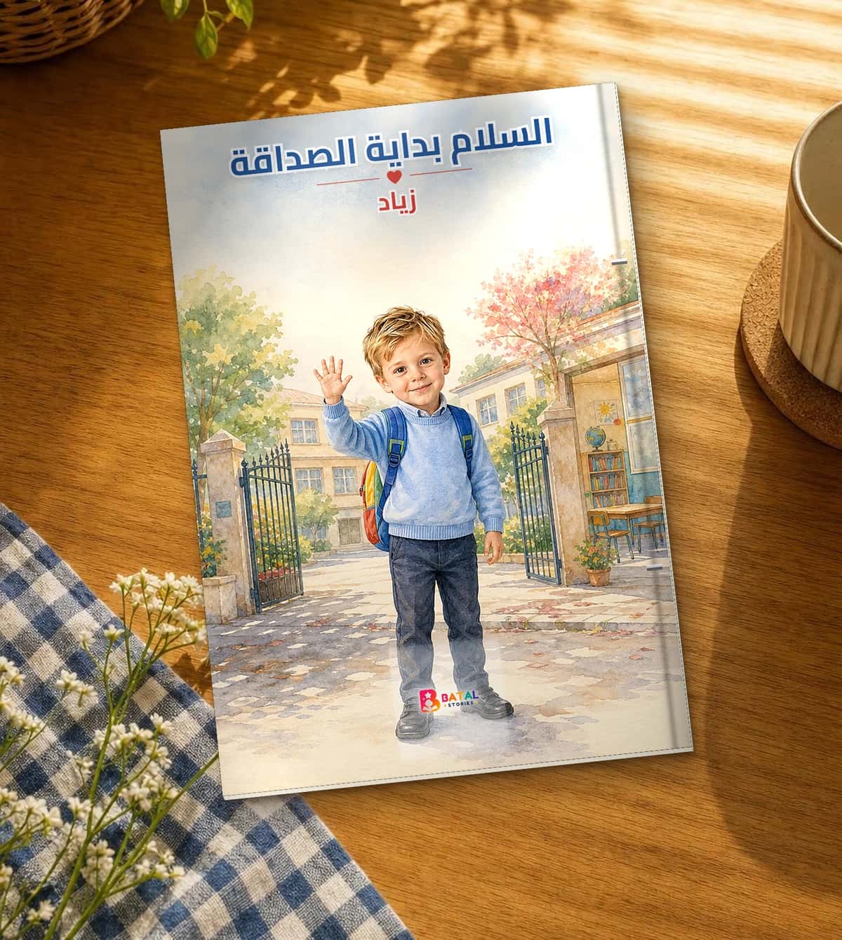 The Arabic cover