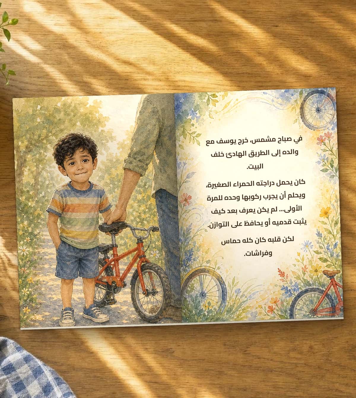 A page of the story