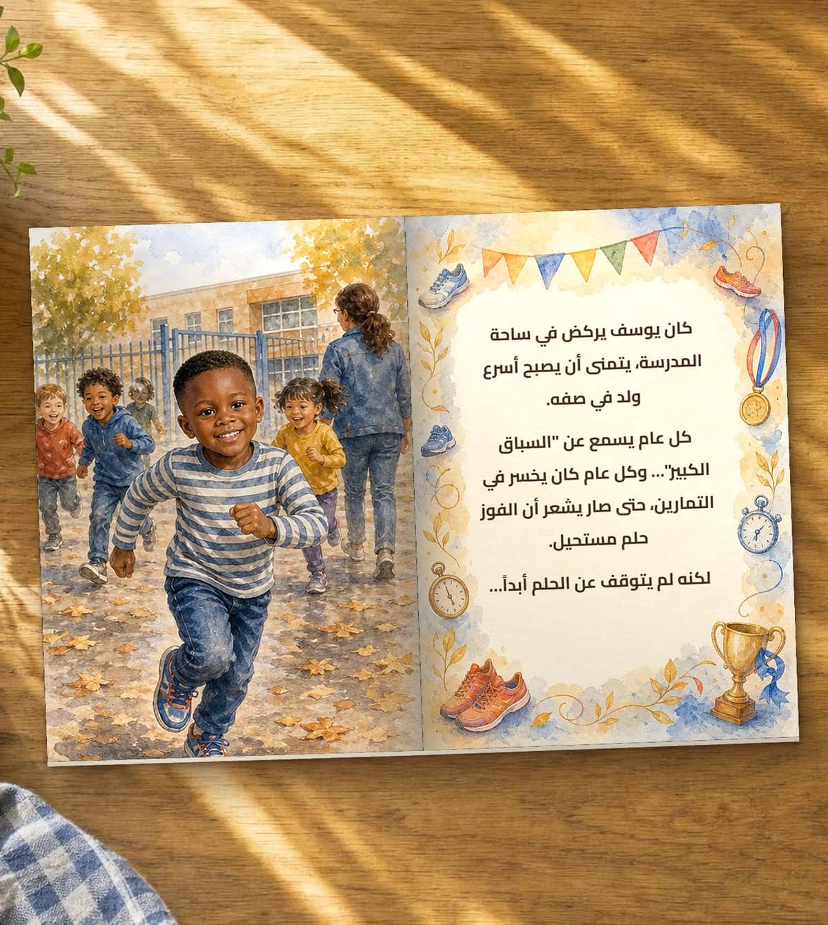 صفحة من القصة