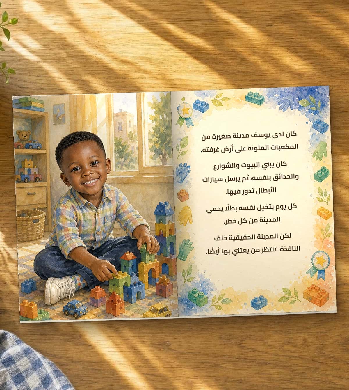 A page of the story
