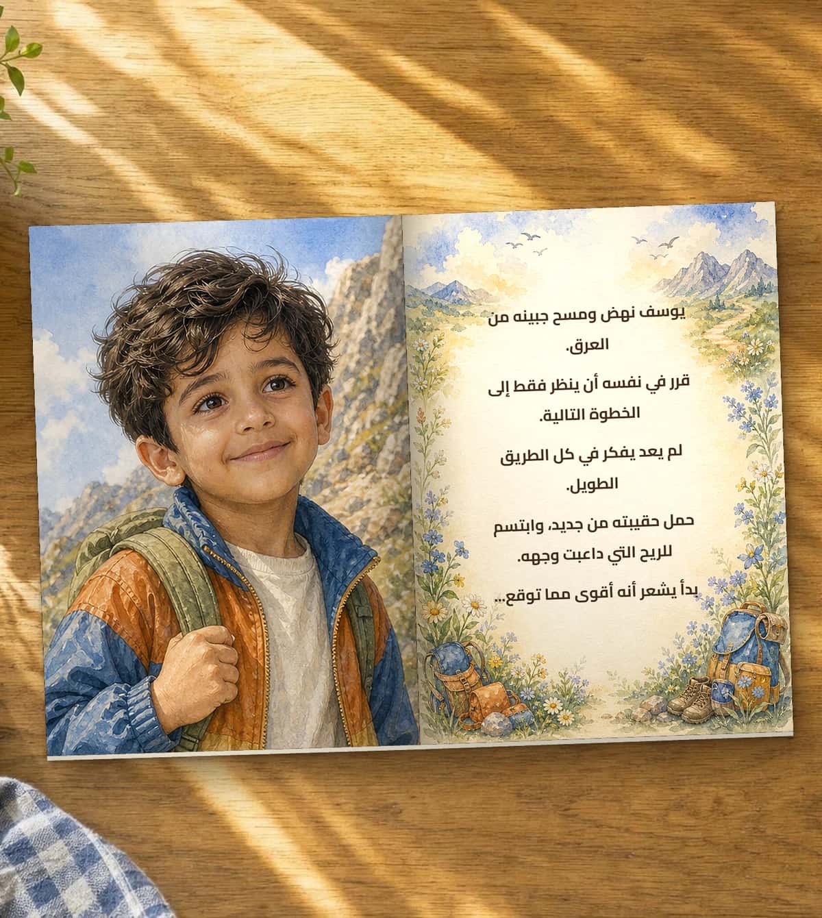 صفحة من القصة