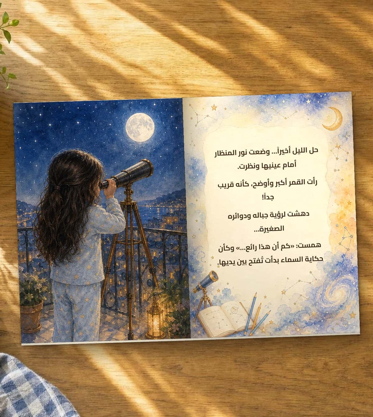 A page of the story