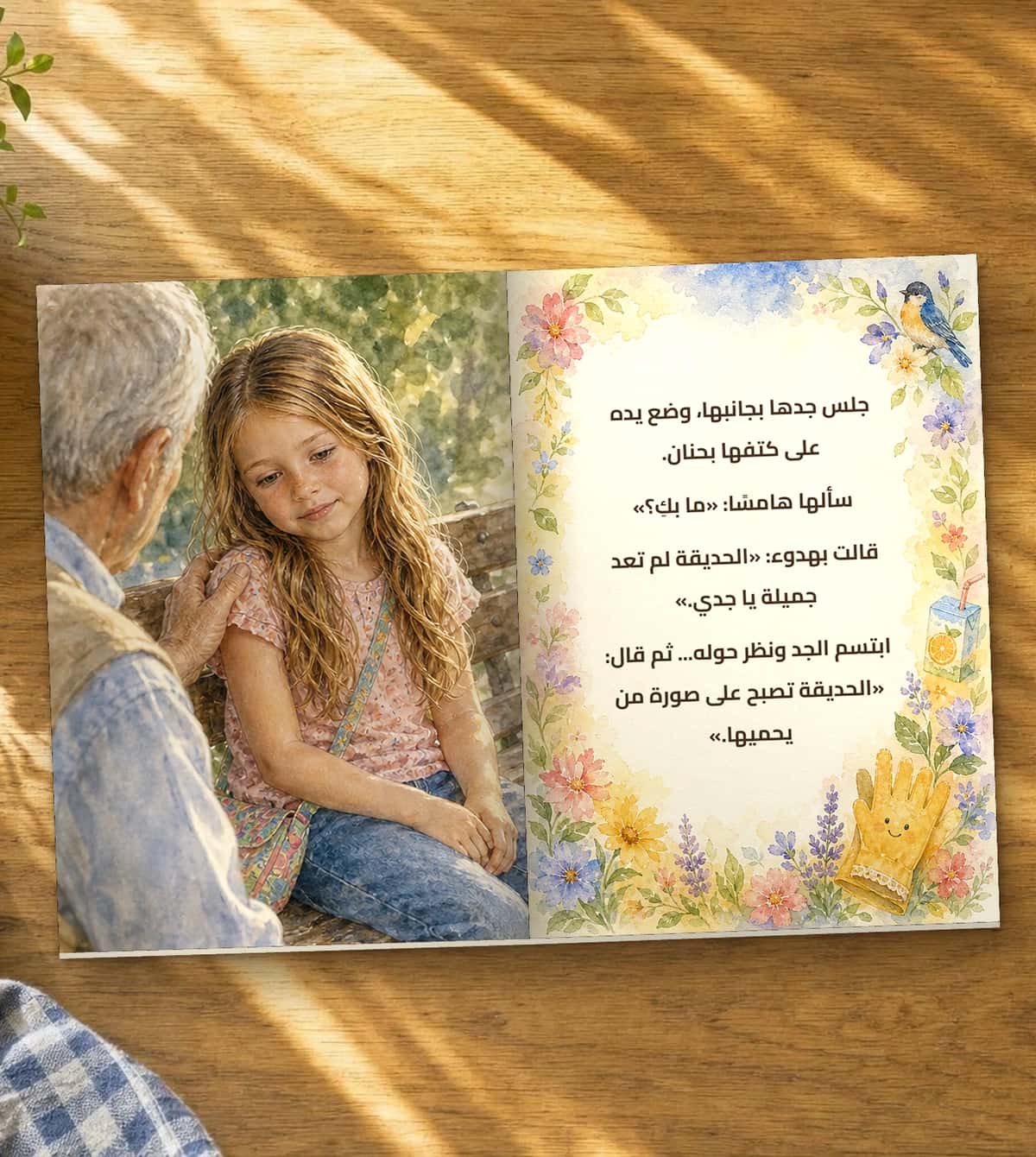 A page of the story