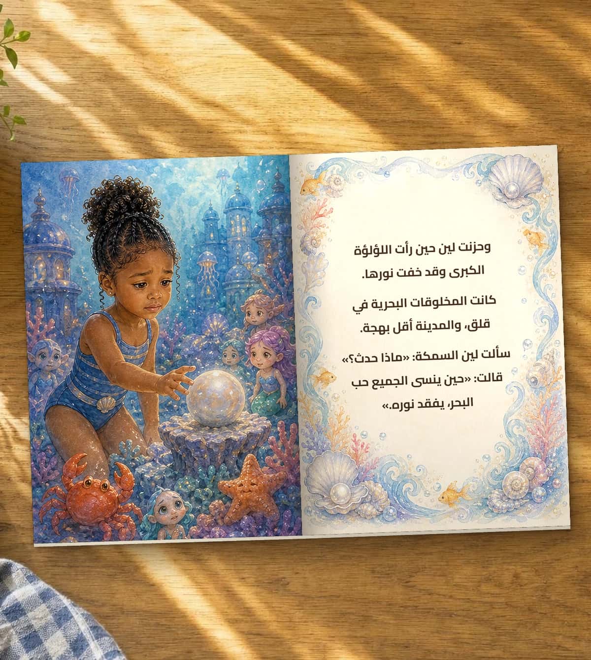 A page of the story