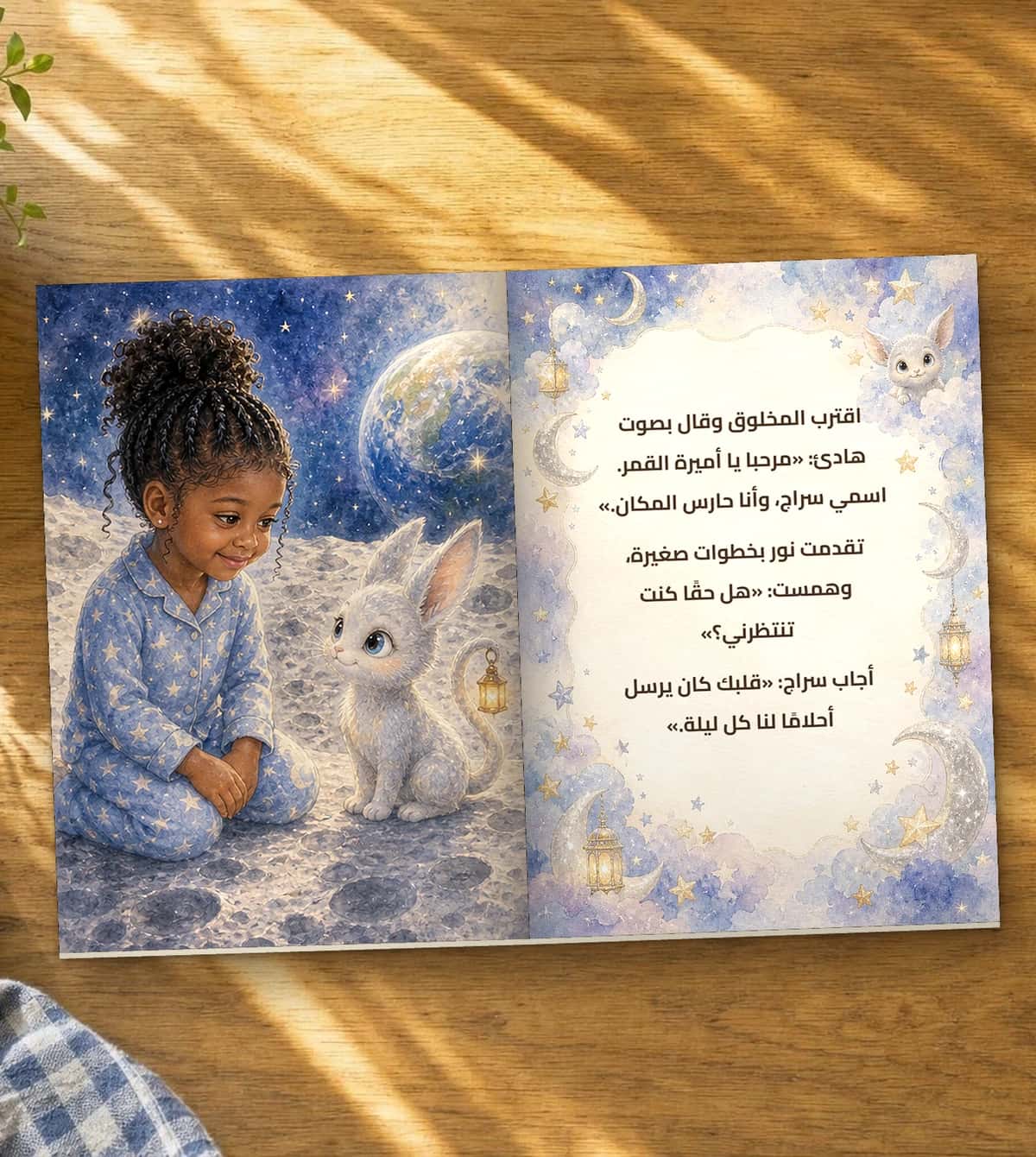 A page of the story