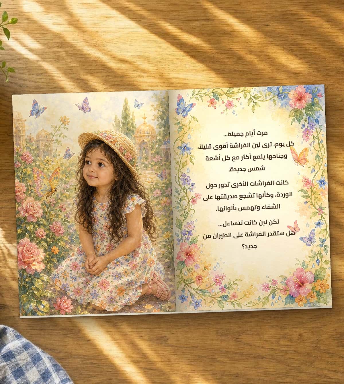 A page of the story