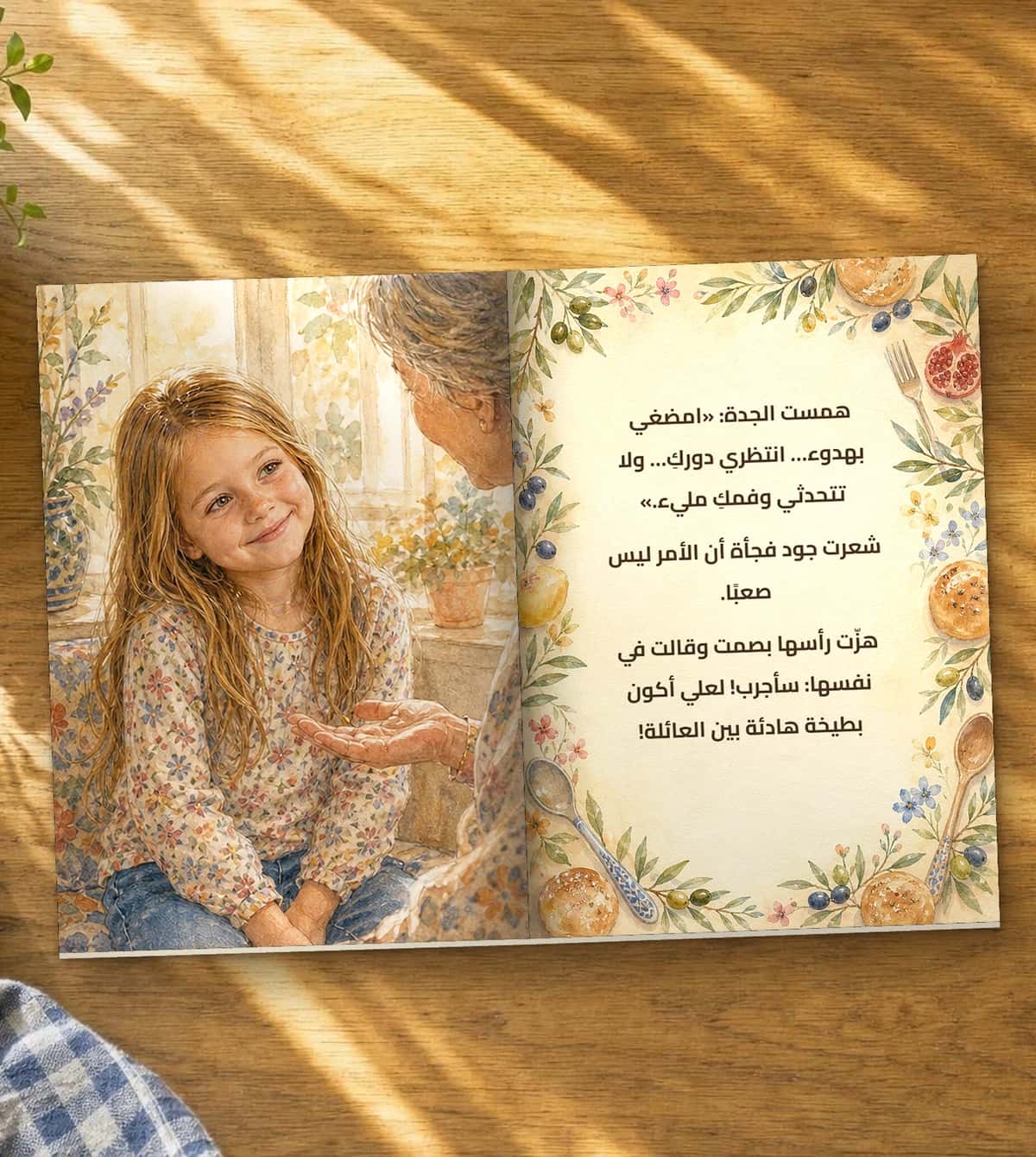 A page of the story