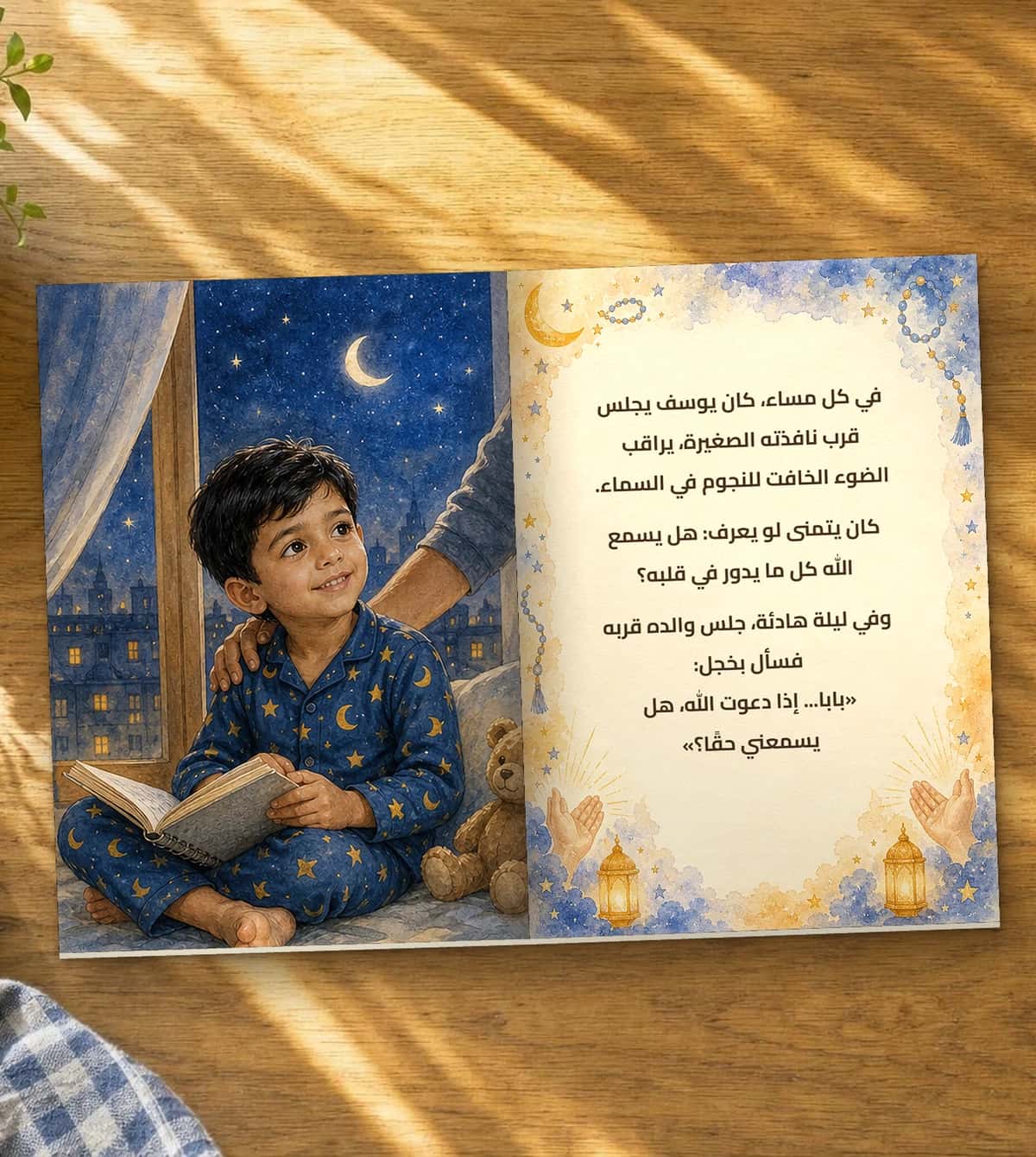 A page of the story