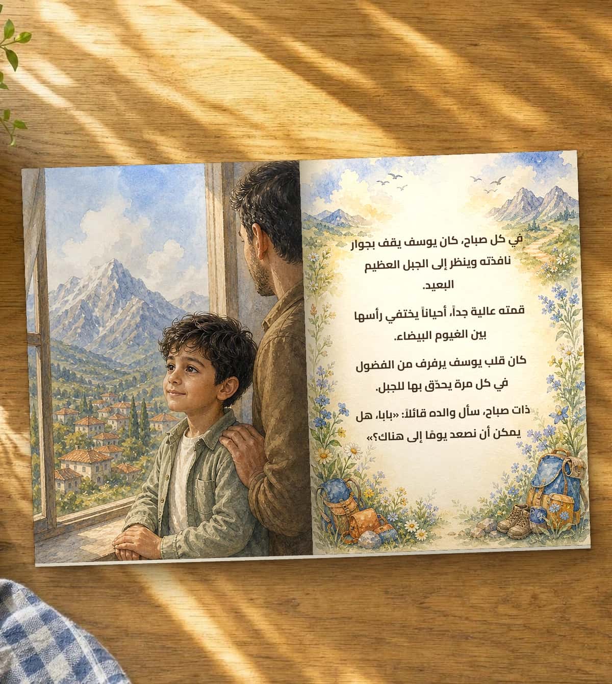 صفحة من القصة
