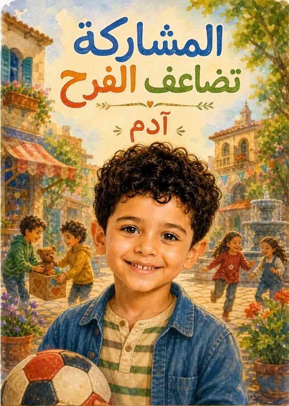 المشاركة تضاعف الفرح