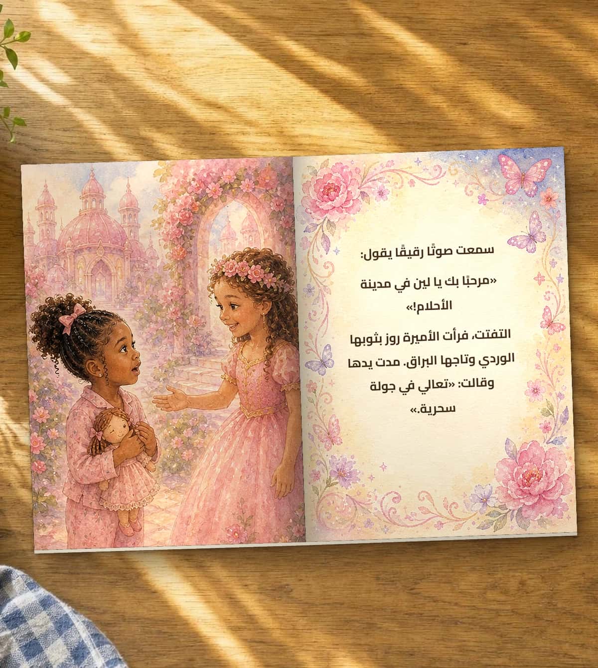 A page of the story