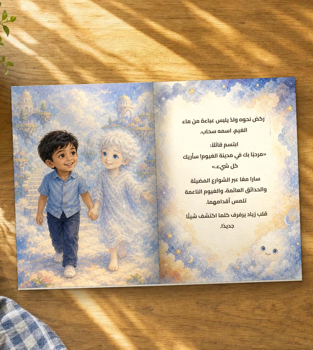 A page of the story