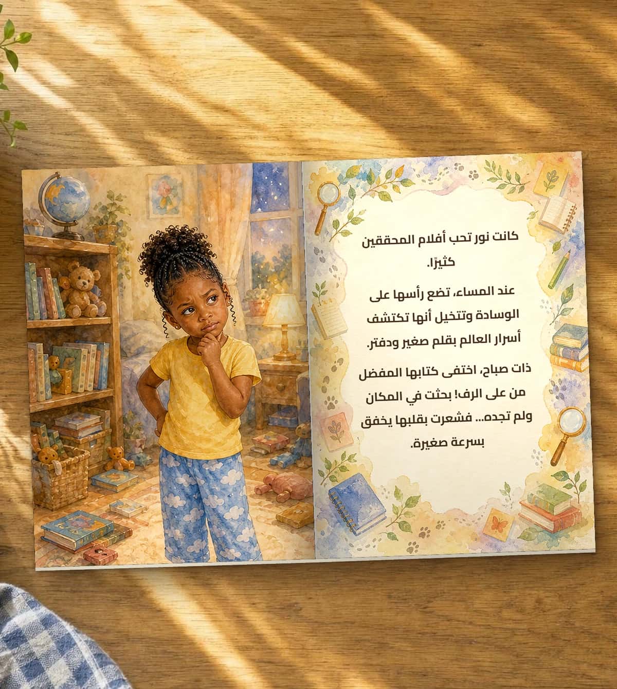 صفحة من القصة