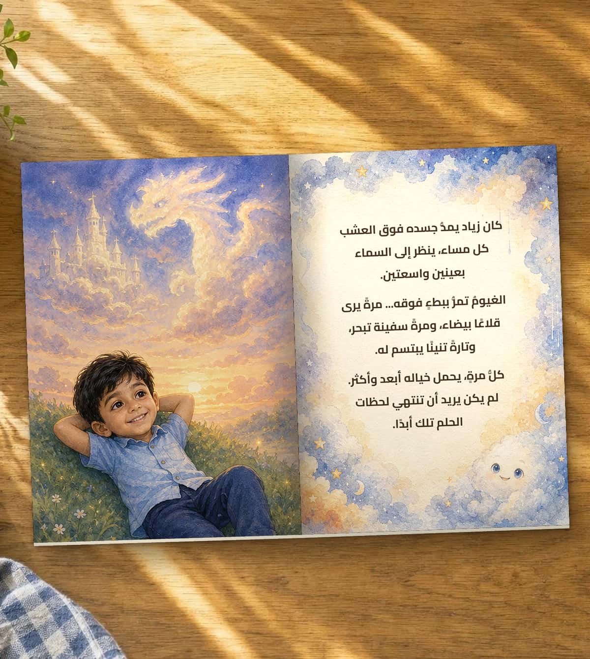 A page of the story
