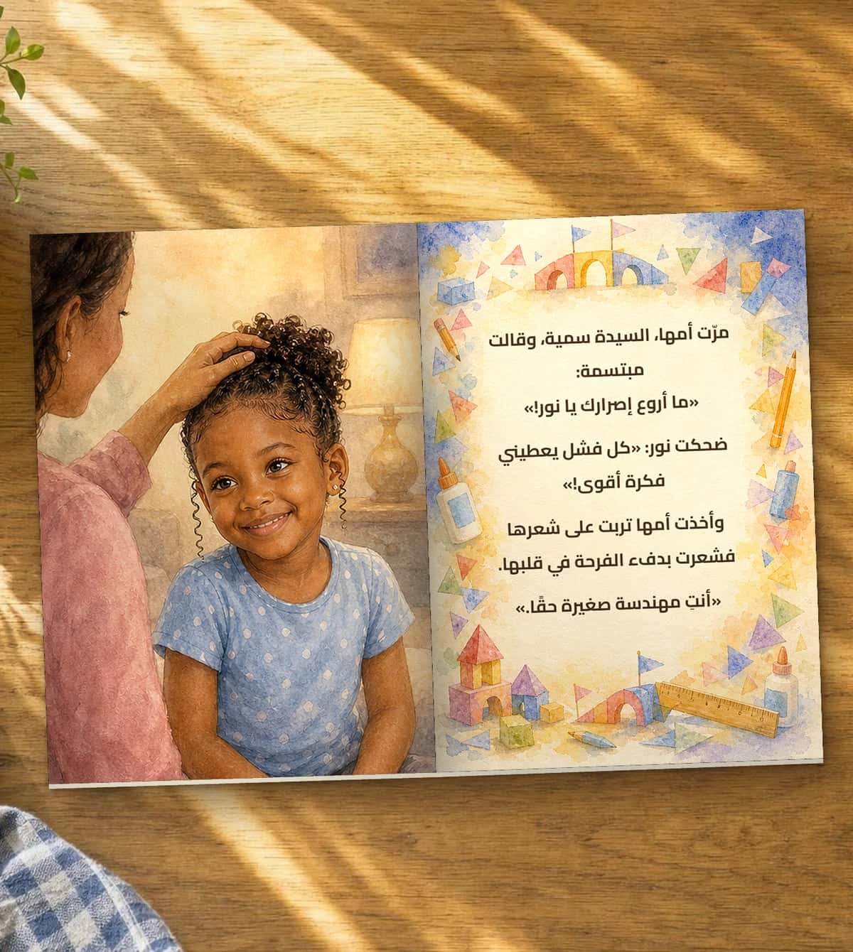 A page of the story
