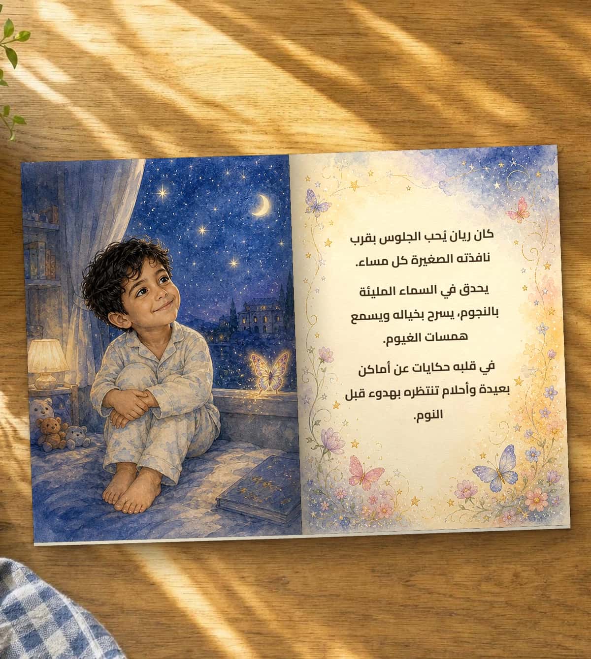 A page of the story