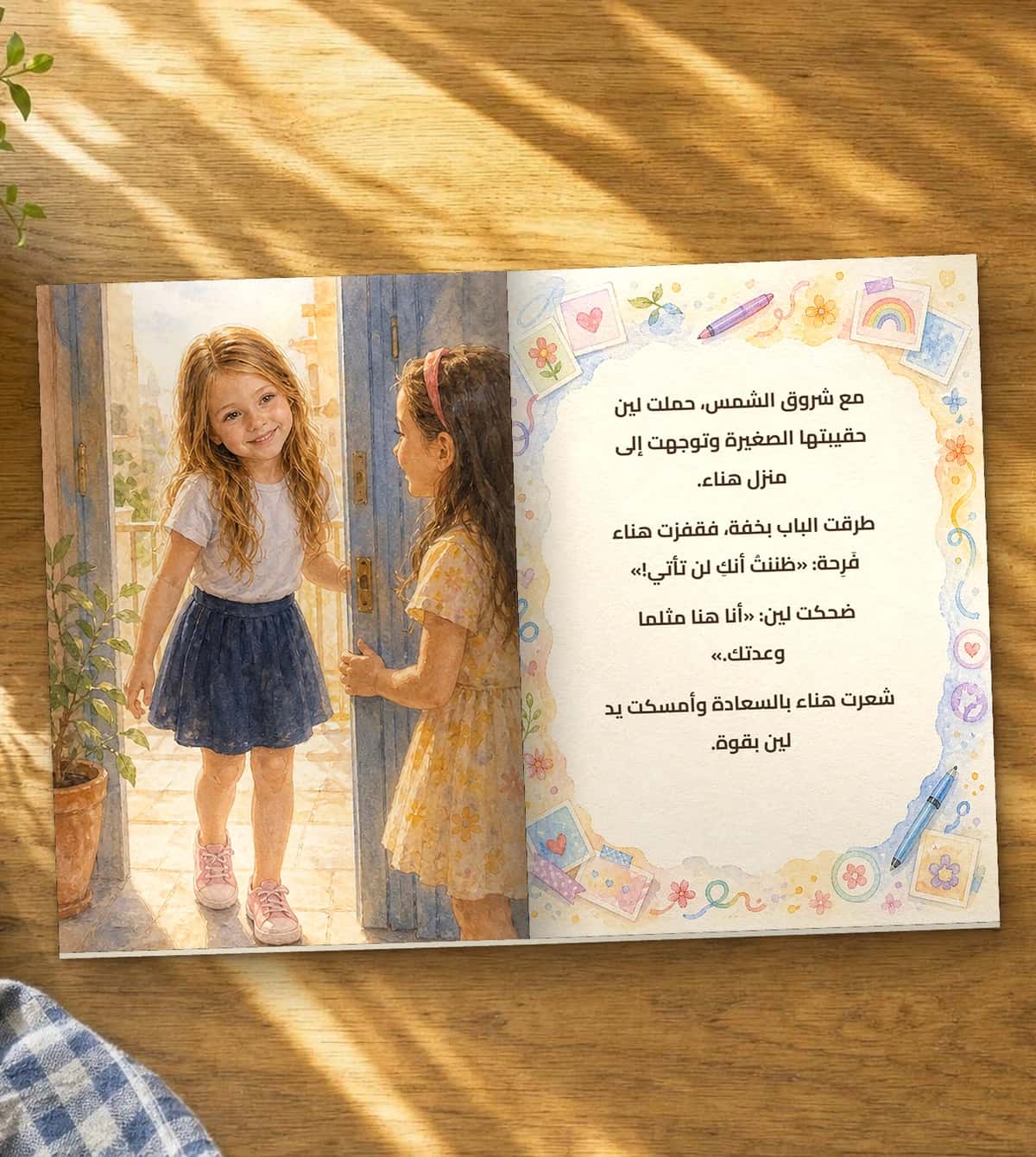 A page of the story