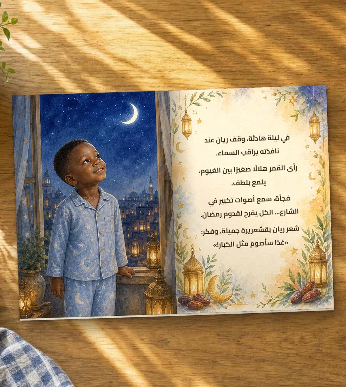 A page of the story