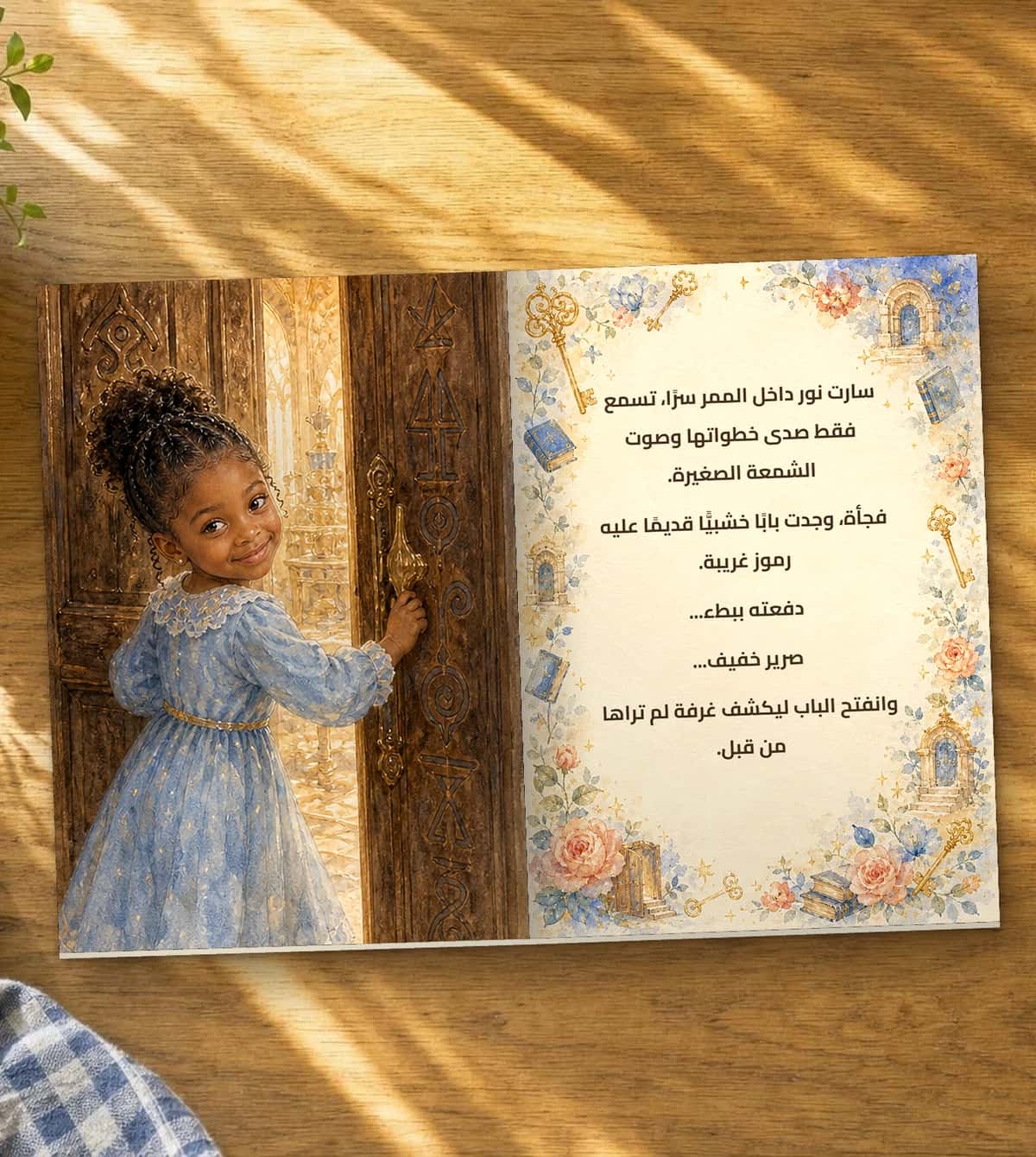 A page of the story