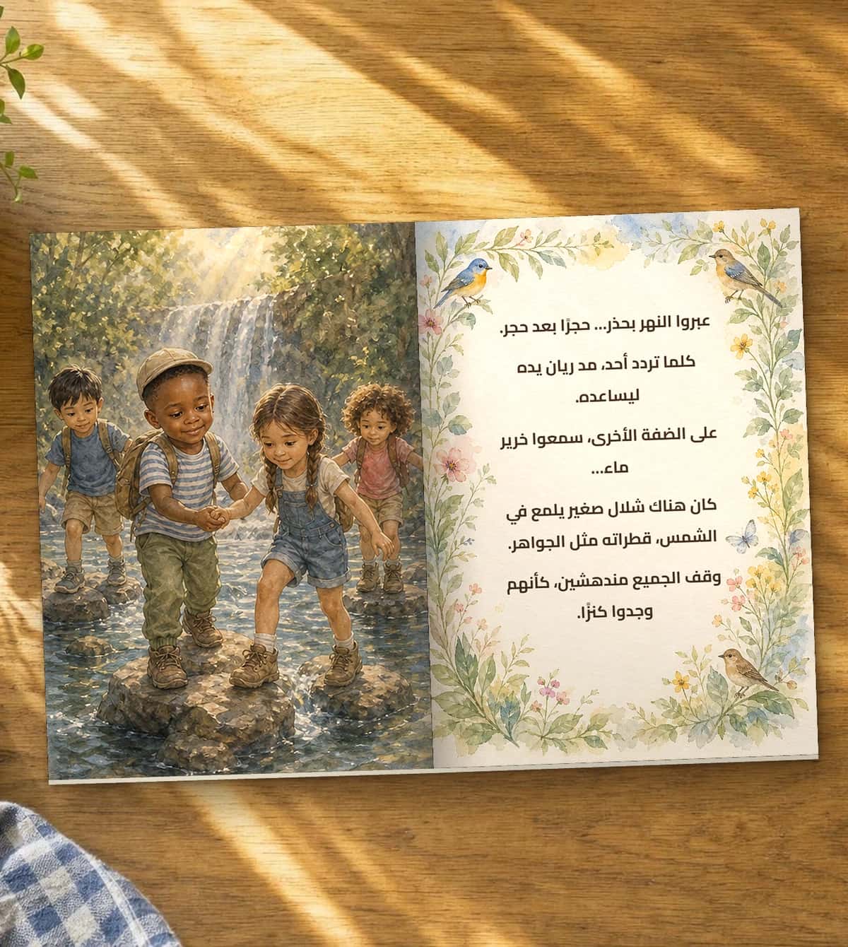 A page of the story