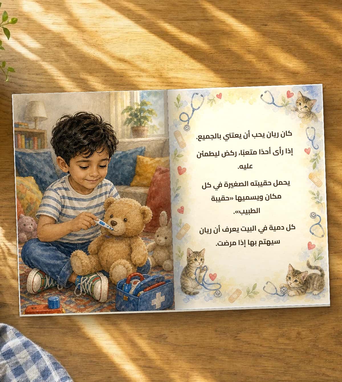 A page of the story