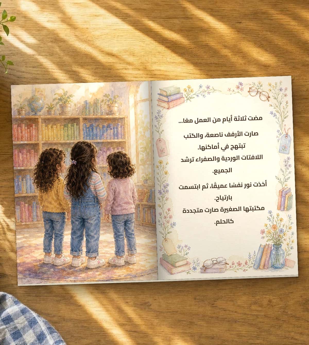 A page of the story