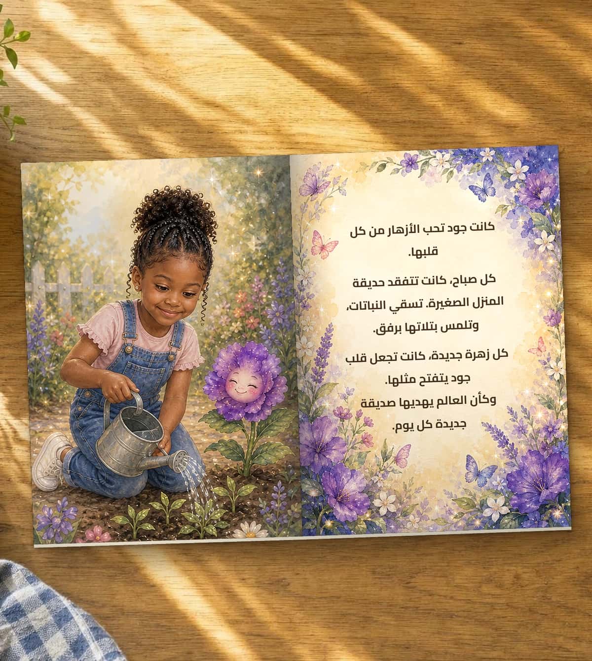 A page of the story