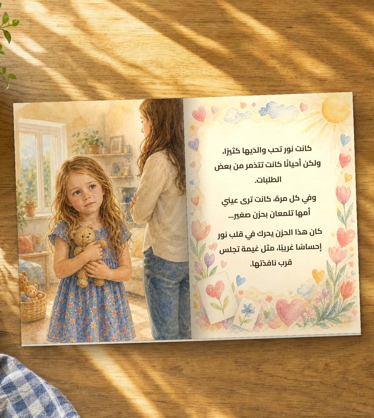 A page of the story