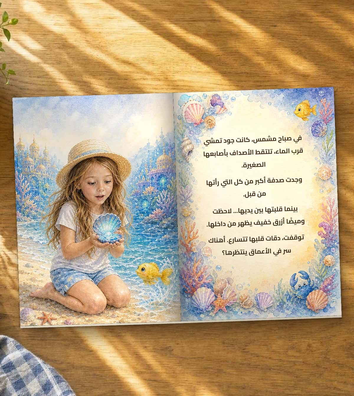 A page of the story