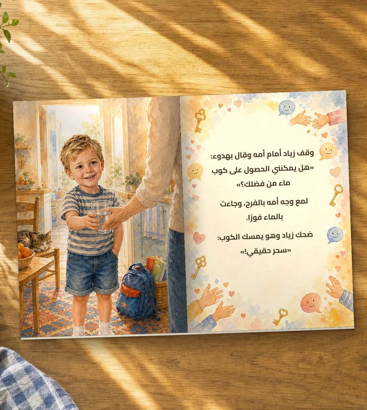 صفحة من القصة