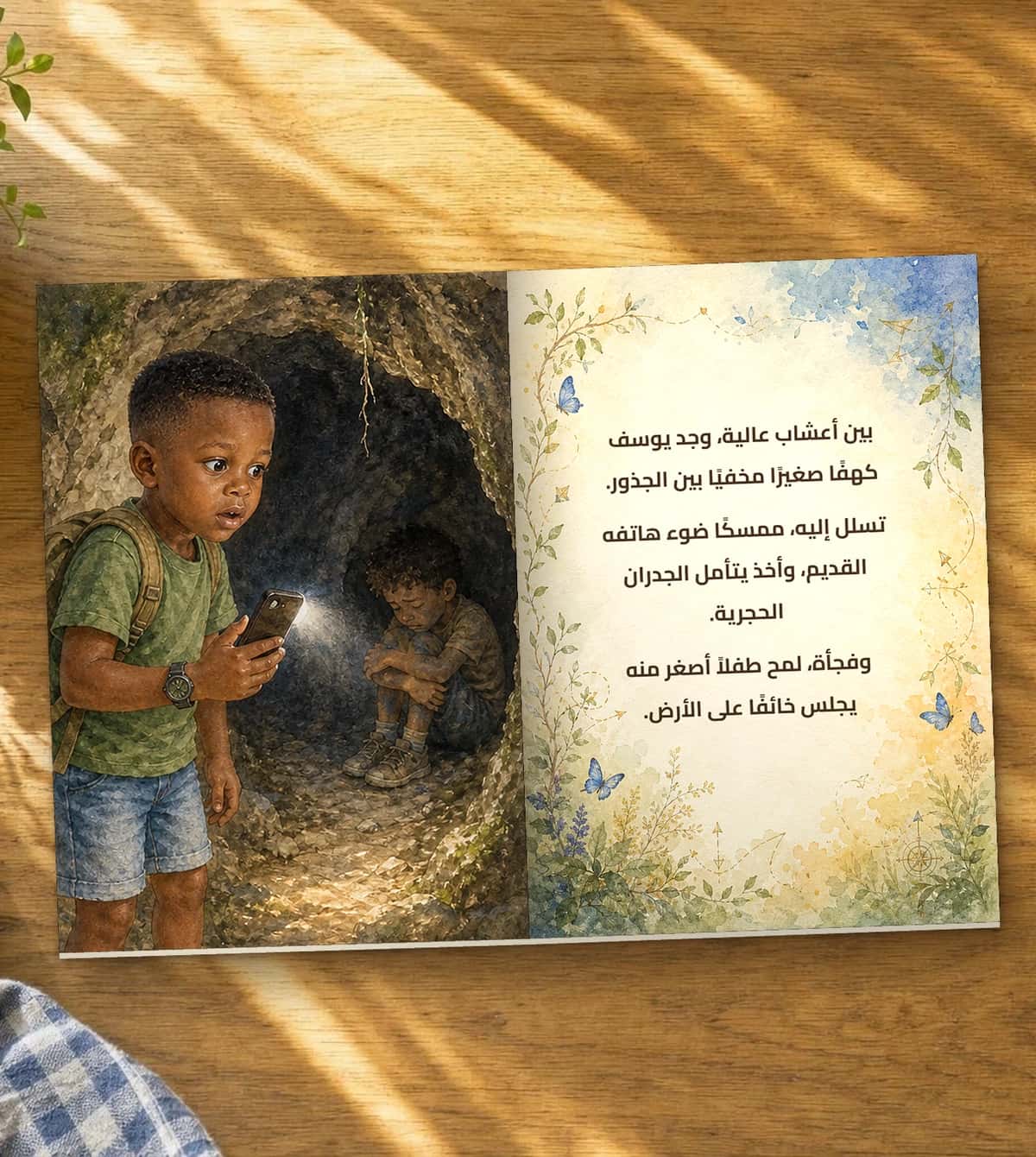 A page of the story