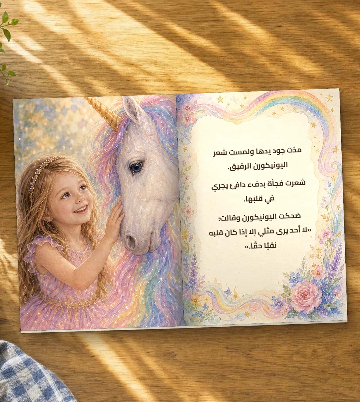 A page of the story