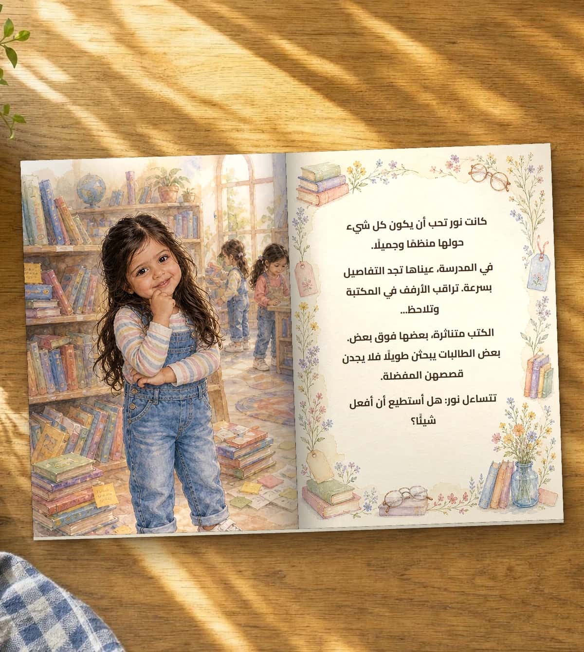 A page of the story
