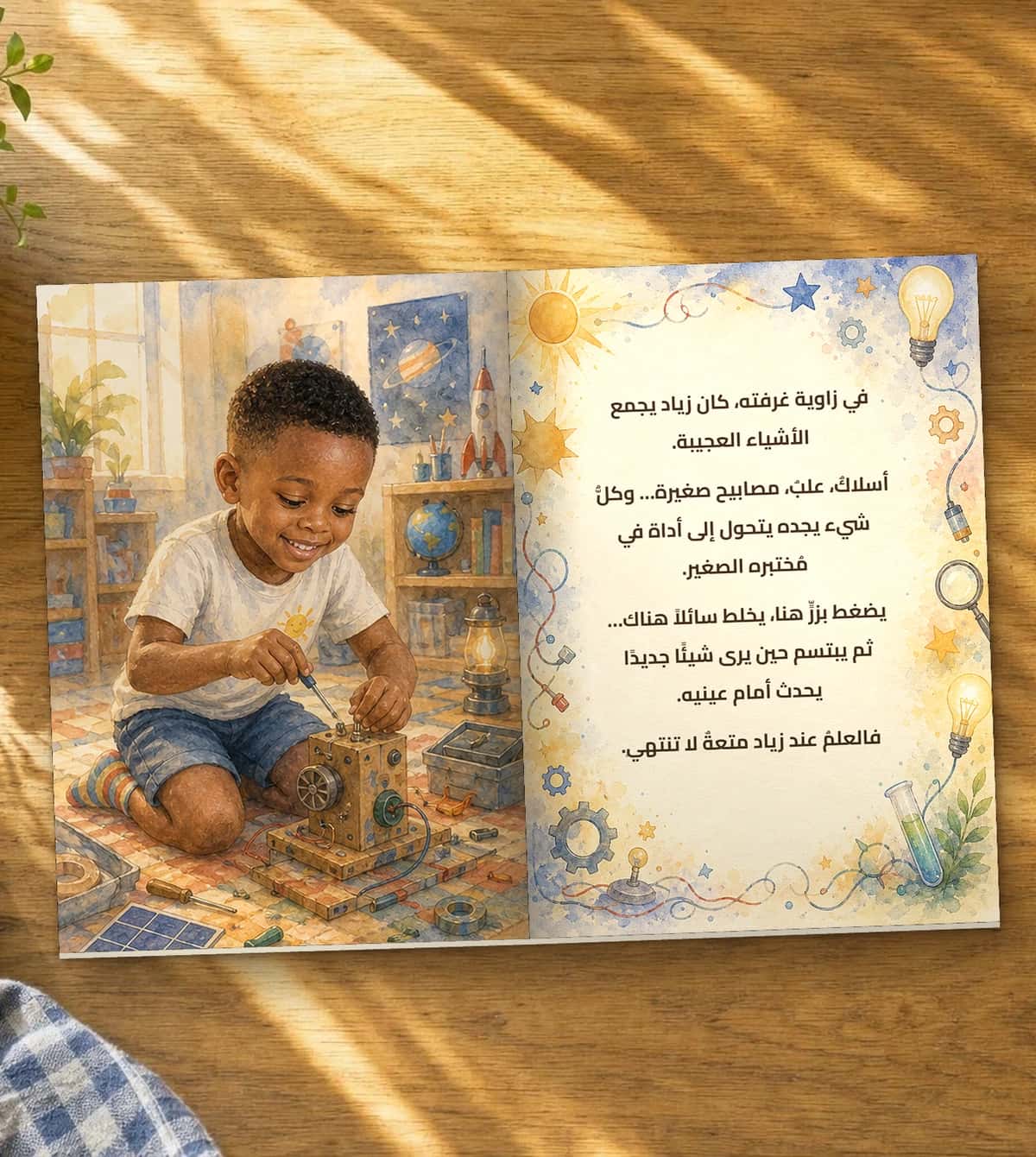 صفحة من القصة