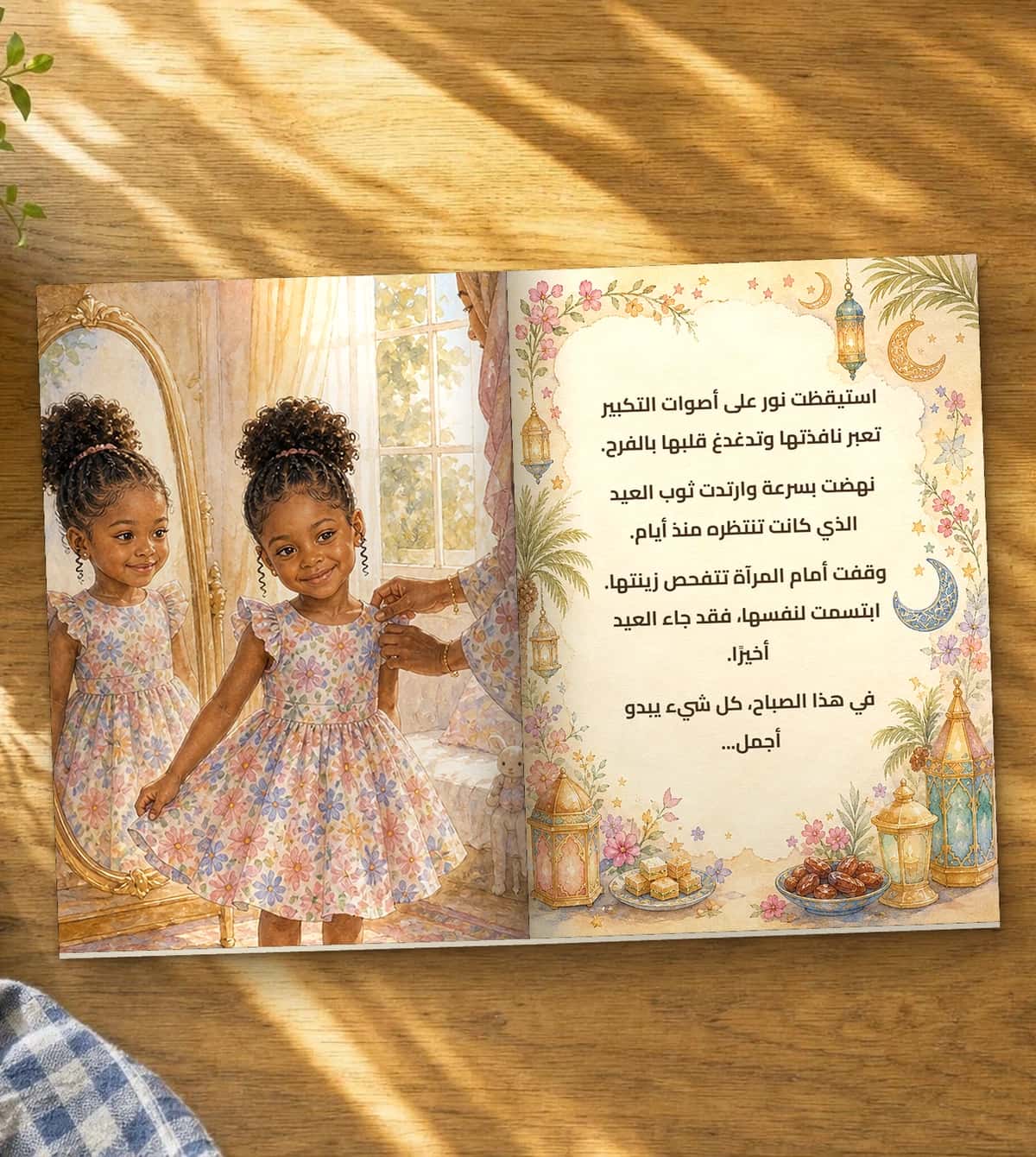 A page of the story