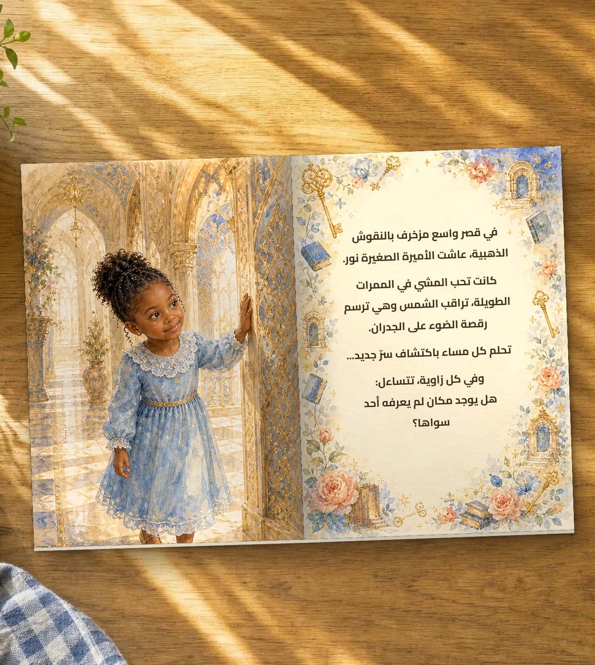 A page of the story