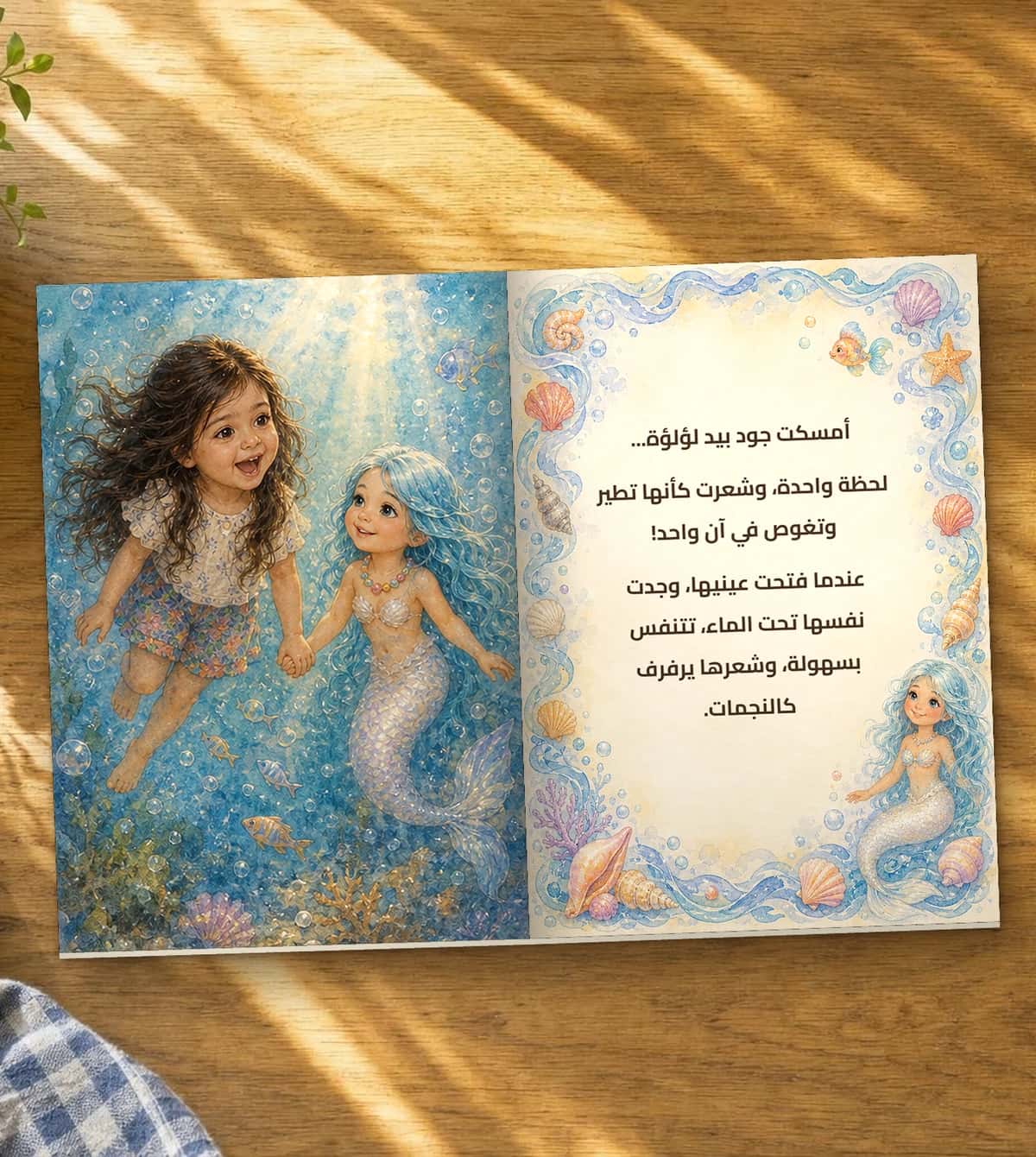 A page of the story