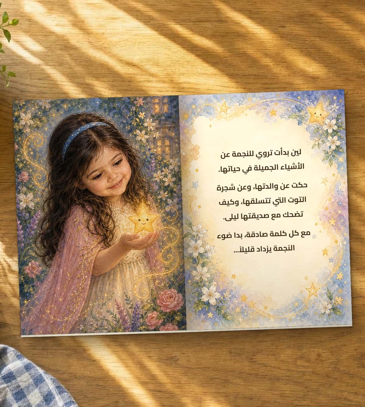A page of the story