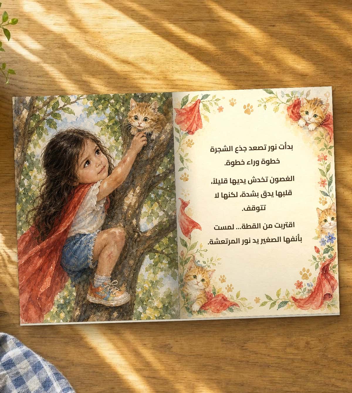 A page of the story