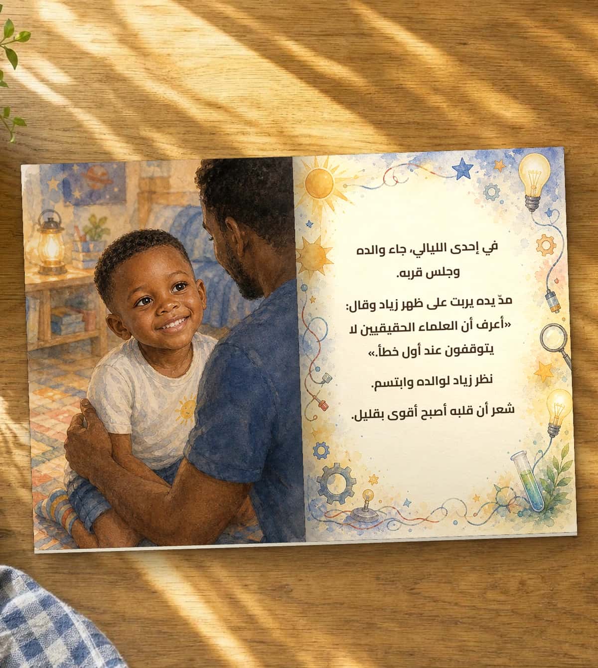 صفحة من القصة